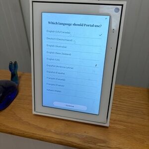 Facebook Portal Mini - Smart Video Calling 8” Touch Screen Display with Alexa